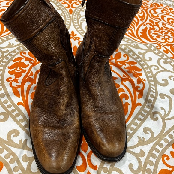 Men’s size 10 Franco Cuadra side zip boots. These are beautiful boots! - Picture 1 of 5